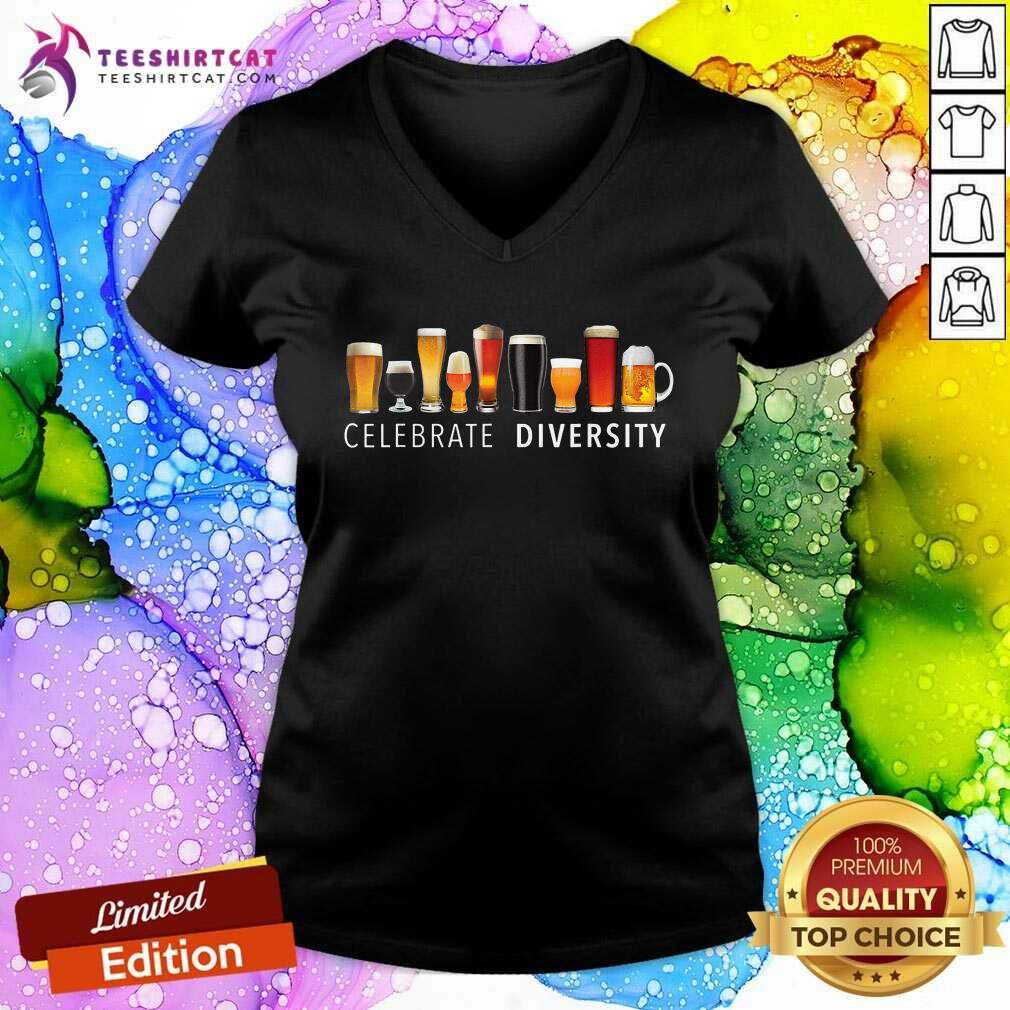 Beer Celebrate Diversity V-neck Beer Celebrate Diversity V-neck