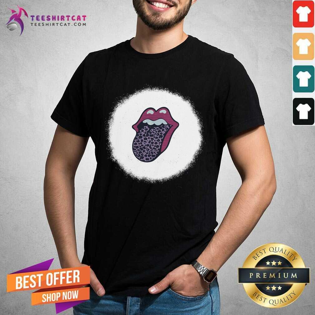 Bleach Tongue V-neck