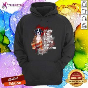 Boxer The Man The Myth The Legend American Flag Hoodie