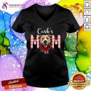 Cashs Mom Pitbull V-neck