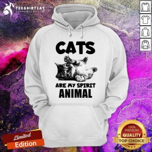 Cats Are My Spirit Animal Hoodie