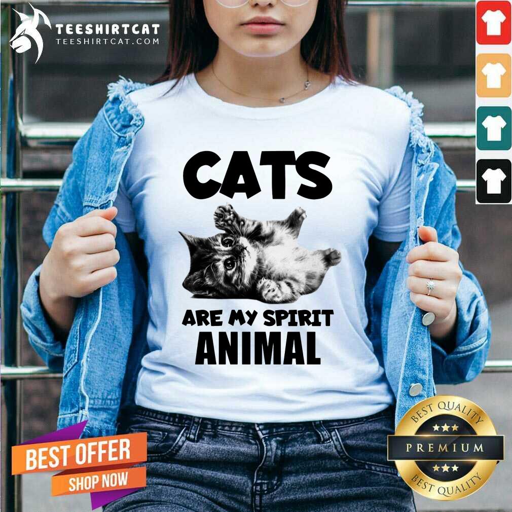 Cats Are My Spirit Animal V-neck Cats Are My Spirit Animal V-neck