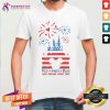 Disney Castle Red White Blue And Mouse Ear Shirt
