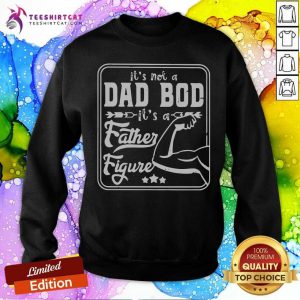 It Is Not A Dad Bod It Is A Father Figure Hand Muscle Sweatshirt