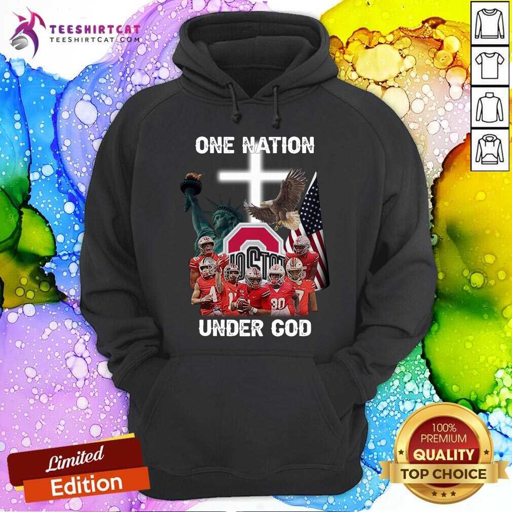 Ohio State Buckeyes One Nation Under God Hoodie Ohio State Buckeyes One Nation Under God Hoodie