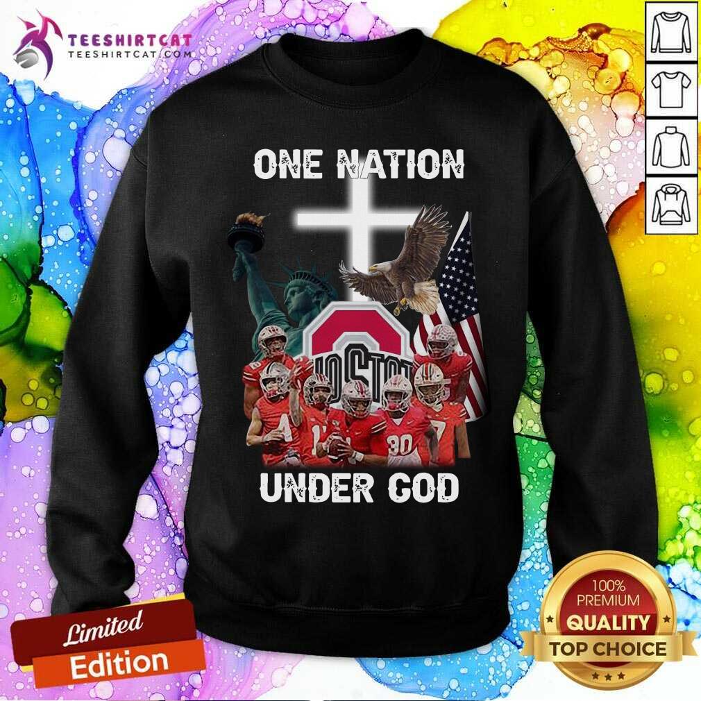 Ohio State Buckeyes One Nation Under God Sweatshirt Ohio State Buckeyes One Nation Under God Sweatshirt