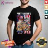 Party Like It Is 1776 Cat American Flag Shirt