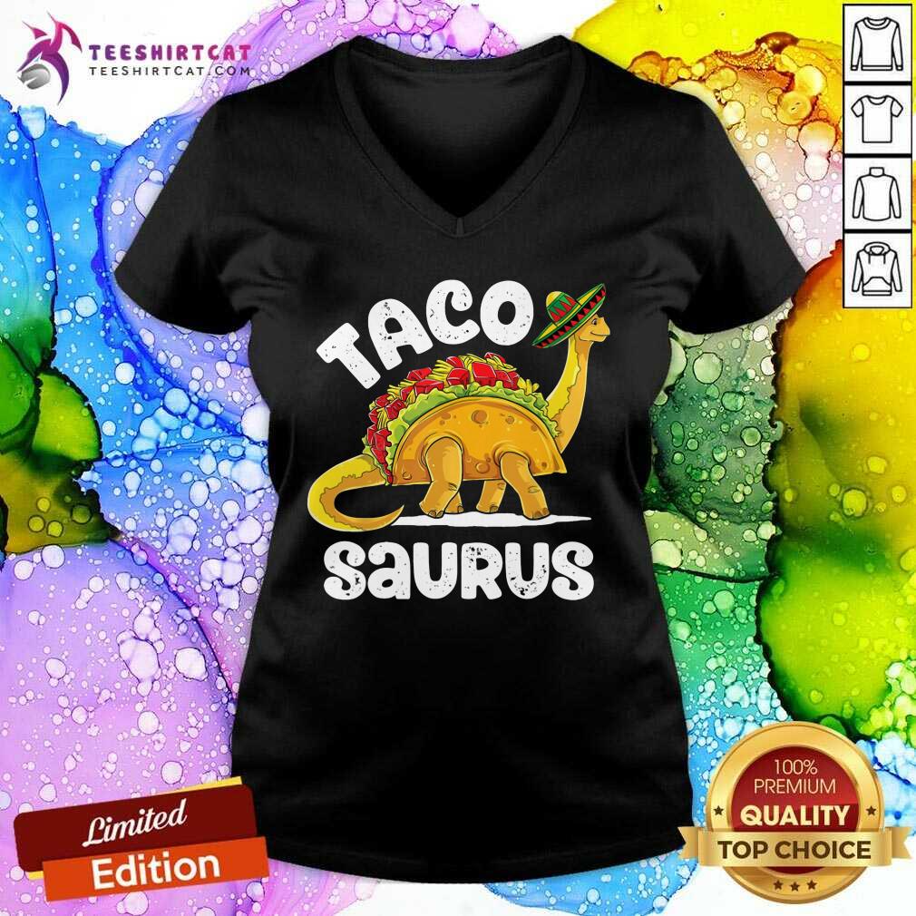 Tacosaurus Taco Dinosaur V-neck Tacosaurus Taco Dinosaur V-neck