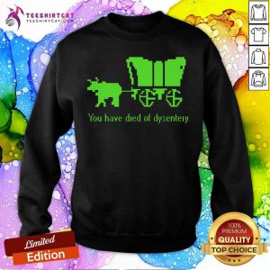 You Have Died Of Dysentery Sweatshirt