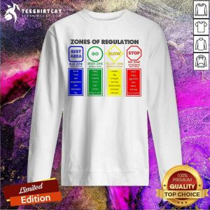 Zones Of Regulation Rest Area Go Slow Stop Sweatshirt