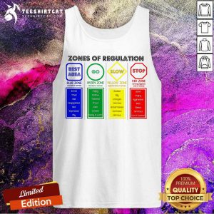 Zones Of Regulation Rest Area Go Slow Stop Tank Top