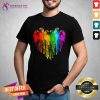 LGBT Eagle Heart Watercolor Shirt