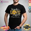 Teach Love Inspire 5th Grade Teacher Sunflower Leopard Shirt