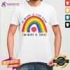 The Influence Of A Good Teacher Apple Rainbow Shirt
