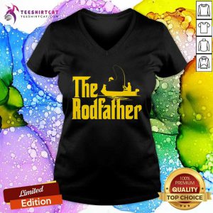 The Rodfather Fishing V-neck