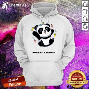 Congratulations Panda Hoodie