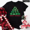 Merry Bookmas Christmas Books Tree T-Shirt