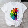 Human LGBT Sunflower T-Shirt
