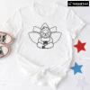 Yoga Pose Sloth Meditation Lotus T-Shirt - Women's Tee