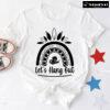 Let's Hang Out Butterfly Sloth T-Shirt