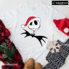 Baby Jack Skellington With Santa Hat Christmas Gifts T-Shirt