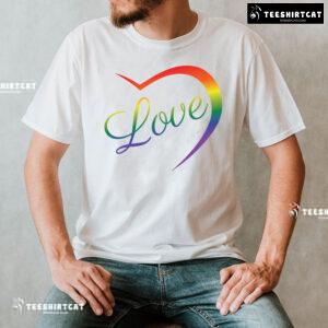 Love Heart LGBT T-Shirt