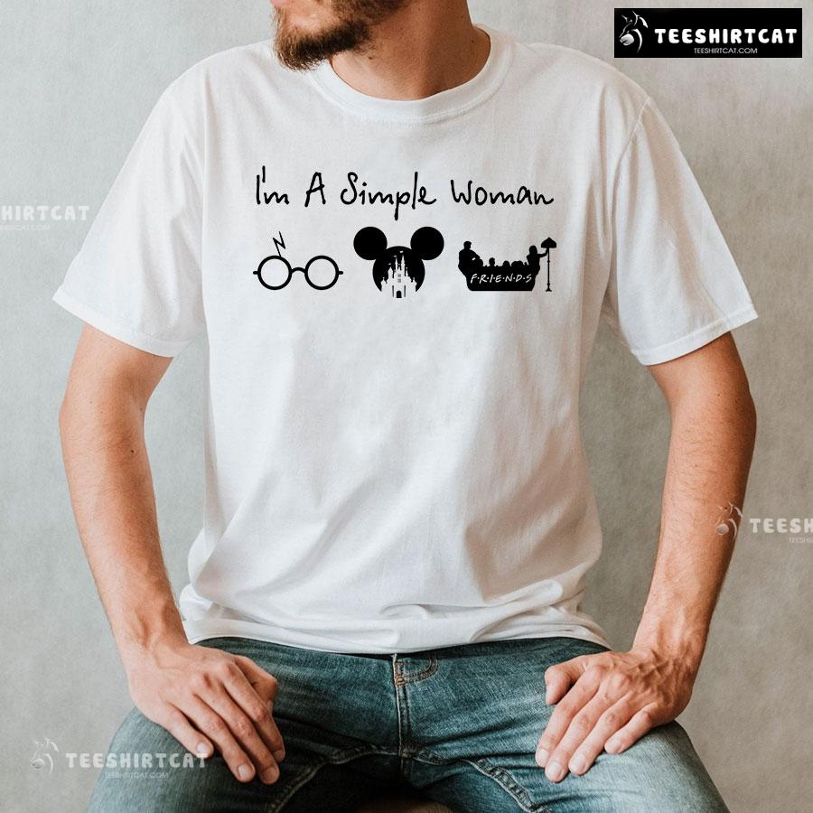 I m A Simple Woman I Like Harry Potter Disney Mickey Mouse And