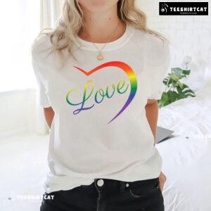 Love Heart LGBT T-Shirt