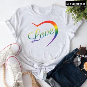 Love Heart LGBT T-Shirt