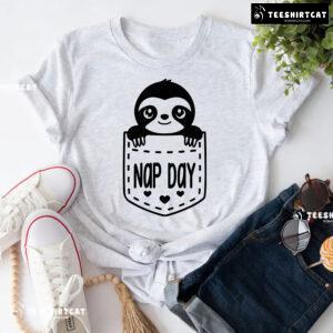 Nap Day Sloth T-Shirt - Kids Tee
