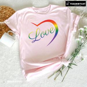 Love Heart LGBT T-Shirt