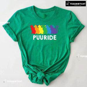 Puuride LGBT Cats T-Shirt