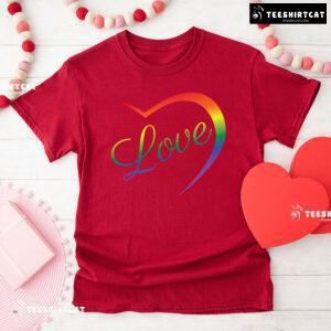 Love Heart LGBT T-Shirt