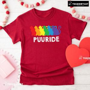 Puuride LGBT Cats T-Shirt