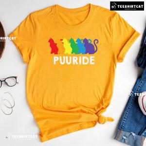 Puuride LGBT Cats T-Shirt