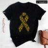 Yellow Ribbons Childhood Cancer Awareness T-Shirt