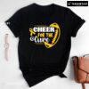Cheer For The Cure Childhood Cancer Awareness T-Shirt