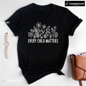 Every Child Matters Flowers T-Shirt