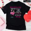 Once Upon A Time There Was A Girl Who Kicked Cancer's Ass It Was Me The End Breast Cancer Awareness T-Shirt