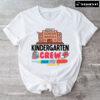 Kindergarten Crew School Pen Backpack Shoe Back To School T-Shirt