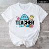 Teacher Tribe Pencil Ruler Clock Flask Back To School T-Shirt