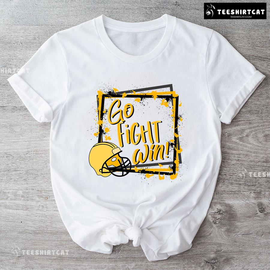 Go Fight Win Childhood Cancer Awareness T-Shirt