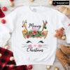 Meowy Christmas Cat Lover Sweatshirt - Kids