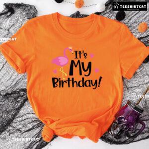 It's My Birthday Flamingo T-Shirt