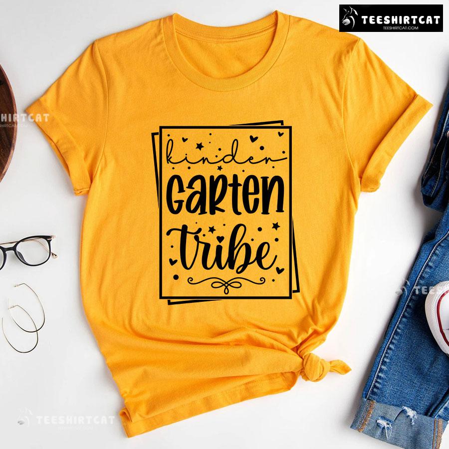 Kindergarten Tribe Kindergarten Student Teacher Back To School T-Shirt