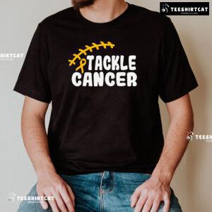 Tackle Cancer Childhood Cancer Awareness T-Shirt