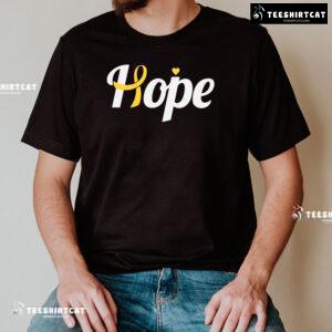 Hope Childhood Cancer Awareness T-Shirt