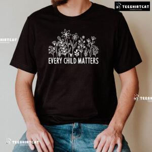 Every Child Matters Flowers T-Shirt