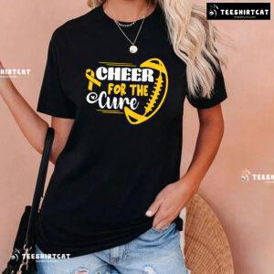 Cheer For The Cure Childhood Cancer Awareness T-Shirt