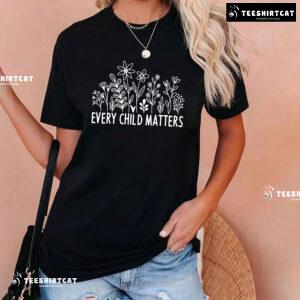 Every Child Matters Flowers T-Shirt